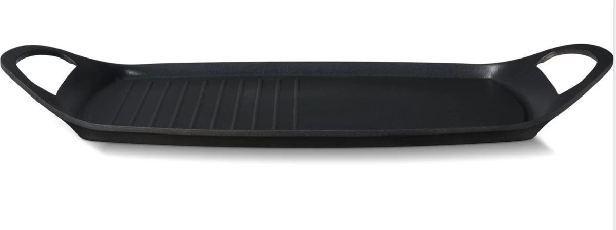 Blokker Comfort Grillplaat - 47x29 Cm - Incl. Handvaten 3 Blokker Comfort Grillplaat - 47x29 Cm - Incl. Handvaten