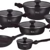 Royal Swiss® Pannenset - 33 Delig - Keramisch - Inductie - Afneembare Handgrepen - Geschikt Voor Oven - Zwart -Keukenbenodigdheden Winkel 1200x450 1