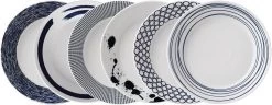 Royal Doulton Pacific - Pastaborden / Bordenset - Porselein - Wit / Blauw - ⌀ 22 Cm - 6 Stuks -Keukenbenodigdheden Winkel 1200x467 2