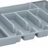 Merkloos Bestekbak/bestekhouder - Uitschuifbaar - Grijs - 44 Cm - 5 Tot 7 Vakken -Keukenbenodigdheden Winkel 1200x505 3