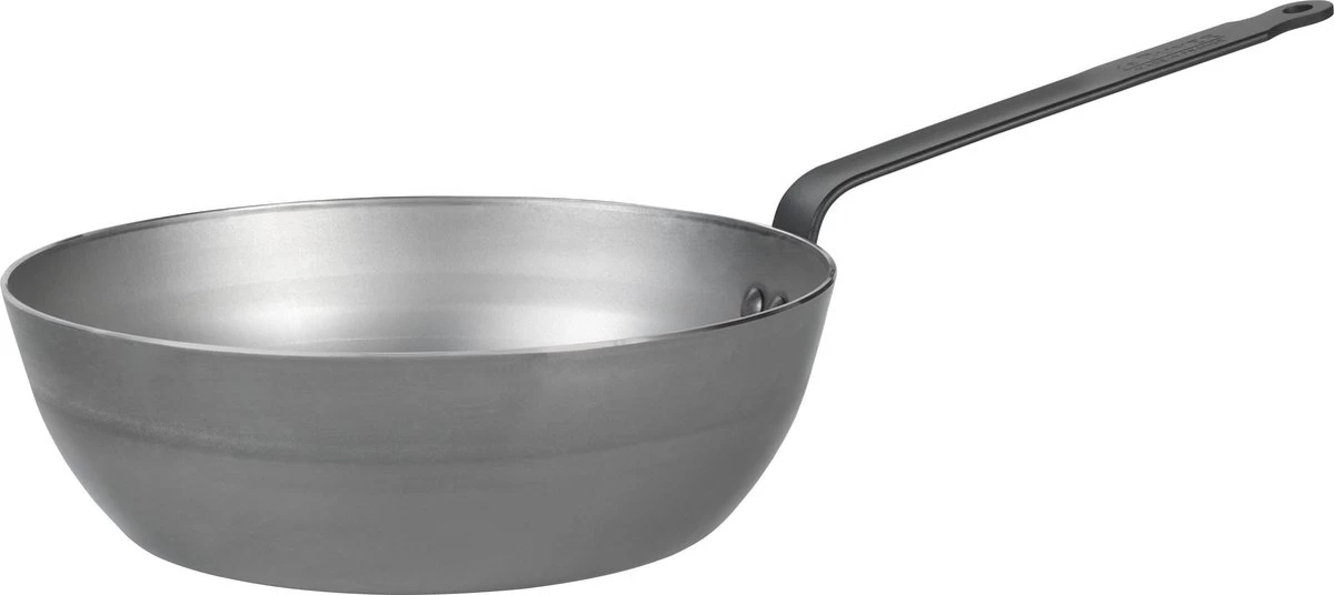 DeBuyer Mineral B Black Hapjespan - Staal - Ø 28cm 3 DeBuyer Mineral B Black Hapjespan - Staal - Ø 28cm