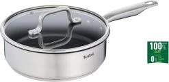 Tefal Virtuoso Hapjespan - Ø 24cm + Deksel -Keukenbenodigdheden Winkel 1200x590