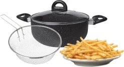 Platinum Frituurpan/ Friteuse - RVS - 24 Cm - 6.6L