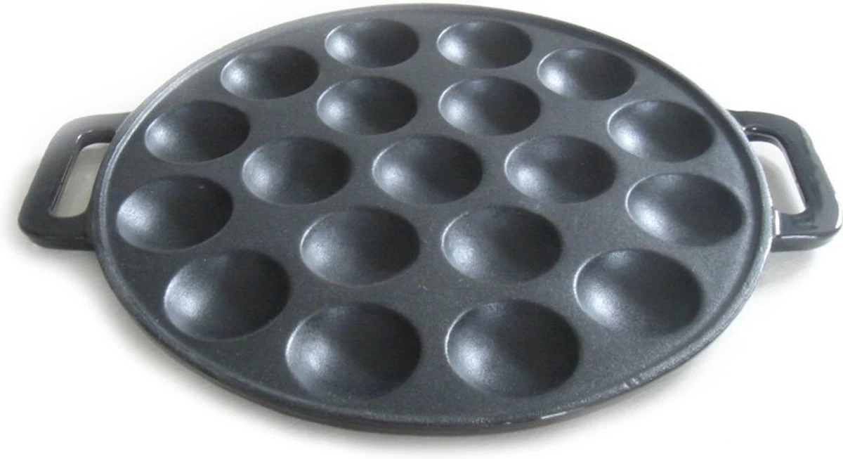 Inno Cuisinno Poffertjespan - Ø 24 Cm - Zwart 3 Inno Cuisinno Poffertjespan - Ø 24 Cm - Zwart