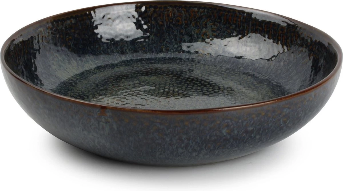 Salt&Pepper - Diep Bord - 21,5xH5cm - Saffier - Mielo - Set/4 4 Salt&Pepper - Diep Bord - 21,5xH5cm - Saffier - Mielo - Set/4 - Afbeelding 2