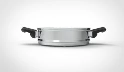 Royal Swiss Snelkookpan / Couscous Pan - 2 In 1 - 10 Liter - Ø 26 Cm - RVS - Inductie - Automatische Sluiting -Keukenbenodigdheden Winkel 1200x693 1