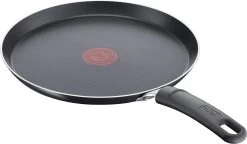 Tefal Simply Clean Pannenkoekenpan - Crêpe Pan Non-stick Coating - Pancake Pan - Titanium - Ø25 Cm - Zwart -Keukenbenodigdheden Winkel 1200x698