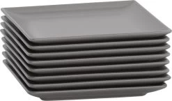 Lite-Body Hermes Gebaksbordjes - Set Van 8 Stuks - Ø16 Cm - Grijs Mat 8 Lite-Body Hermes Gebaksbordjes - Set Van 8 Stuks - Ø16 Cm - Grijs Mat -Keukenbenodigdheden Winkel 1200x705 2