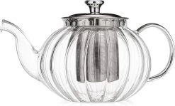 Glazen Theepot Met Filter (RVS) - 1.2 Liter - Pompoen Design - Thee Infuser – Borosilicaat – Anti-druppel Tuit 9 Glazen Theepot Met Filter (RVS) - 1.2 Liter - Pompoen Design - Thee Infuser – Borosilicaat – Anti-druppel Tuit -Keukenbenodigdheden Winkel 1200x726