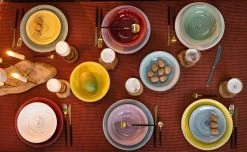 Tavola - Diepe Borden - Kleurrijk - Ø21cm - (6 Stuks) -Keukenbenodigdheden Winkel 1200x738 5