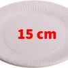 Merkloos 100x Kartonnen Bordjes Wit 15 Cm - Wegwerp Borden - Feest/verjaardag/BBQ Borden -Keukenbenodigdheden Winkel 1200x783 3