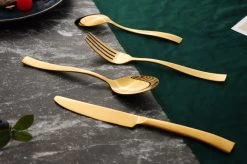 Bestekset - Bestek Goud -24 Delig-Zwitsers Kwaliteit-Complete Set-100% Roestvrijstaal-Gold 24k-Goud 24K 16 Bestekset - Bestek Goud -24 Delig-Zwitsers Kwaliteit-Complete Set-100% Roestvrijstaal-Gold 24k-Goud 24K -Keukenbenodigdheden Winkel 1200x799 67