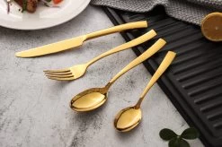 Bestekset - Bestek Goud -24 Delig-Zwitsers Kwaliteit-Complete Set-100% Roestvrijstaal-Gold 24k-Goud 24K 20 Bestekset - Bestek Goud -24 Delig-Zwitsers Kwaliteit-Complete Set-100% Roestvrijstaal-Gold 24k-Goud 24K -Keukenbenodigdheden Winkel 1200x799 69