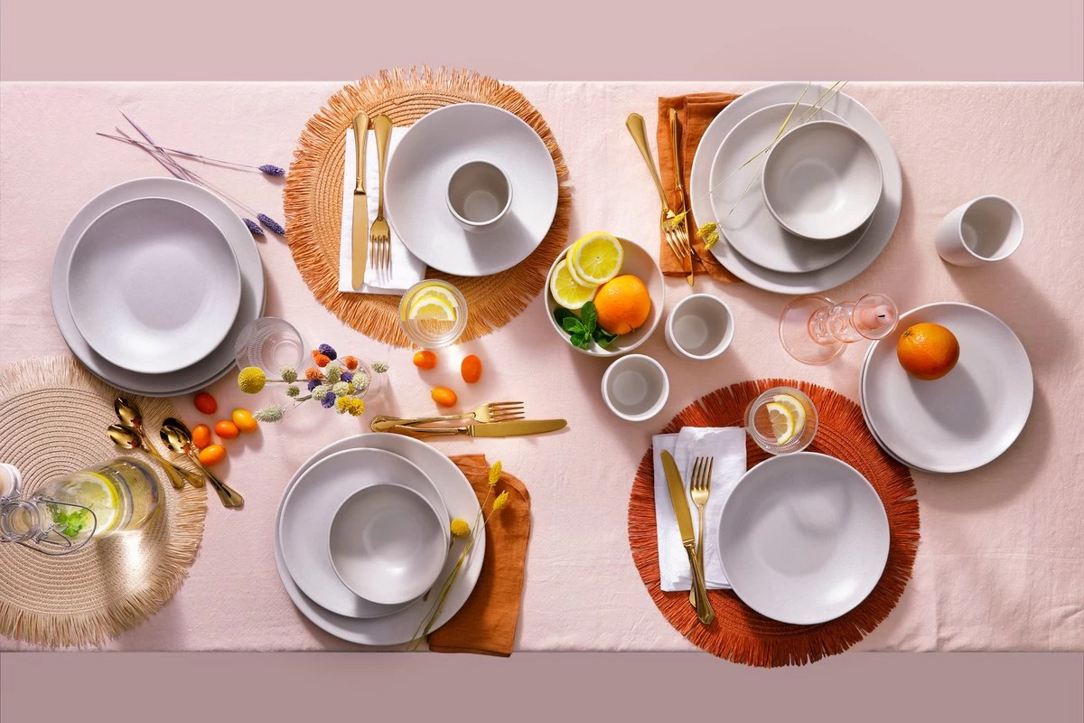 Mammoet Serviesset Spirit Stoneware 6-persoons 24-delig Offwhite 7 Mammoet Serviesset Spirit Stoneware 6-persoons 24-delig Offwhite - Afbeelding 5