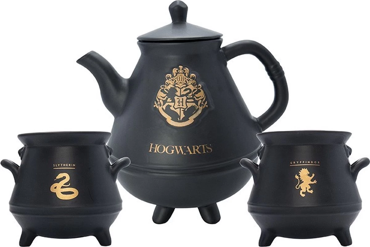 Harry Potter "Hogwarts" Theepot Set Met 2 Ketels 6 Harry Potter "Hogwarts" Theepot Set Met 2 Ketels - Afbeelding 4