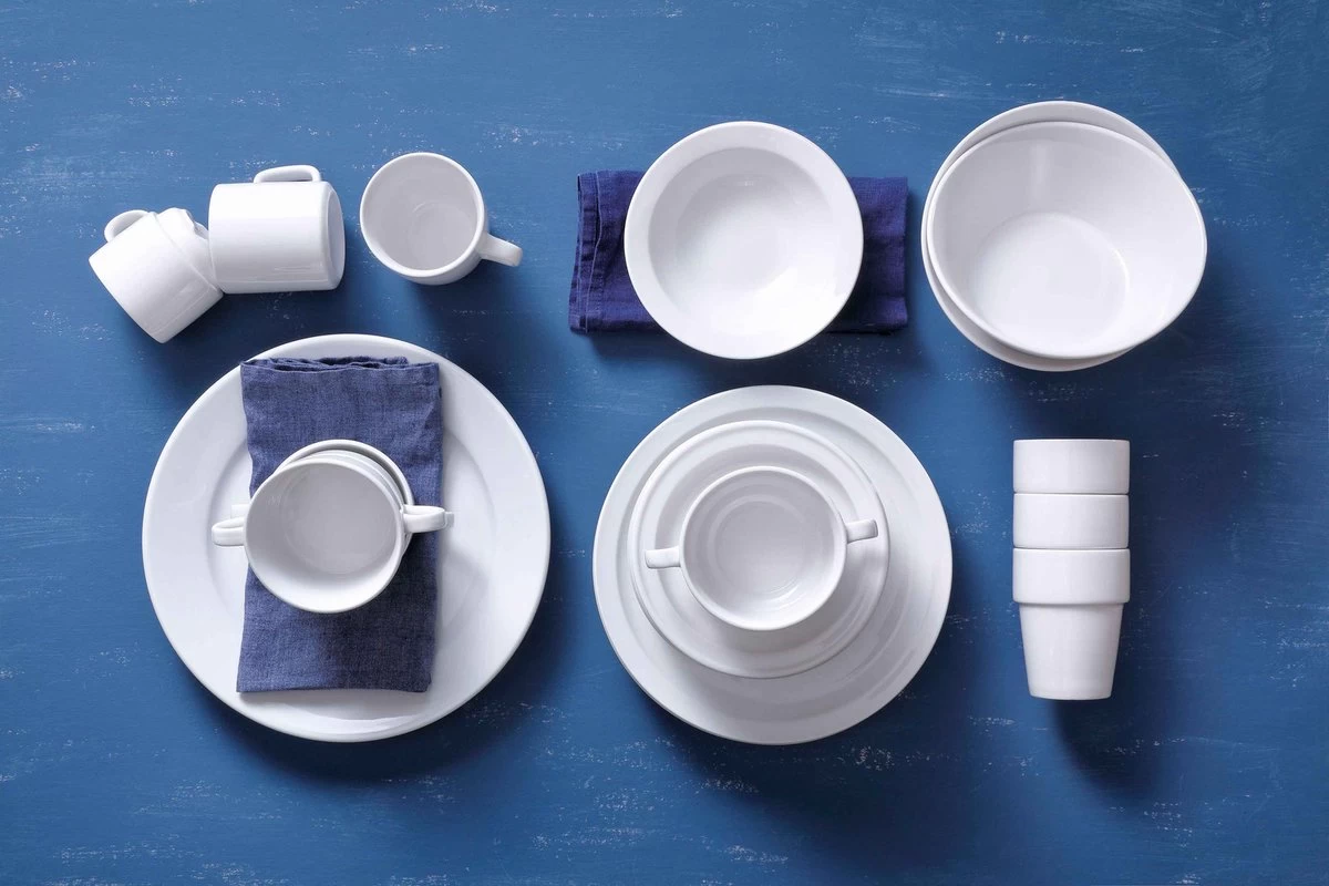 Bord Smalle Rand Mammoet Budgetline 16 Cm Wit 6 Stuk(s) 7 Bord Smalle Rand Mammoet Budgetline 16 Cm Wit 6 Stuk(s) - Image 5