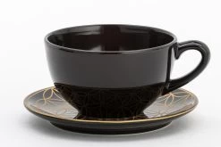 Lite-Body Hermes Soepkom Met Oor - Set Van 6 Stuks - 12 Cm/30 Cl - Aardewerk - Zwart Mat -Keukenbenodigdheden Winkel 1200x800 200