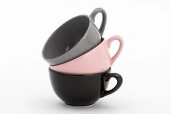 Lite-Body Hermes Soepkom Met Oor - Set Van 6 Stuks - 12 Cm/30 Cl - Aardewerk - Zwart Mat -Keukenbenodigdheden Winkel 1200x800 201