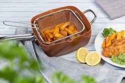 Nuovva Koperen Frituurpan, Met Diepe Zijkanten & Deksel 13 Nuovva Koperen Frituurpan, Met Diepe Zijkanten & Deksel -Keukenbenodigdheden Winkel 1200x800 80