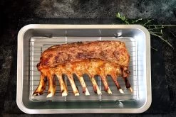 YUGN Braadslede Ovenschaal Braadslee Oven - Braadslede Met Rooster Voor Ovengerechten - Roestvrijstaal En 36x27x7CM - Cadeau Tip -Keukenbenodigdheden Winkel 1200x800 86