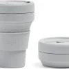 STOJO - Opvouwbare Beker - To Go - Grijs - 237ml - Herbruikbaar 2 STOJO - Opvouwbare Beker - To Go - Grijs - 237ml - Herbruikbaar -Keukenbenodigdheden Winkel 1200x809 3