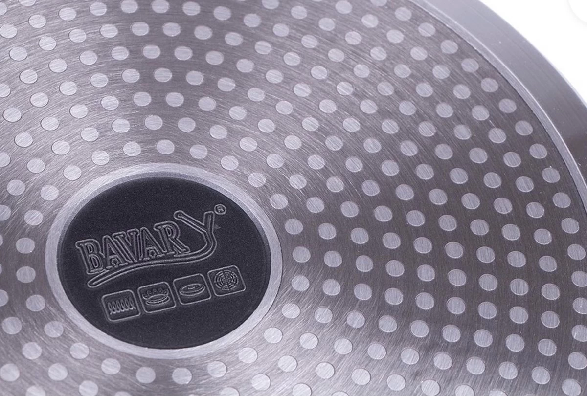 Bavary KATG22 Pan - Braadpan - Soeppan - Ø 22 Cm - Inductie - Keramisch - 3.3 Liter - Zwart 7 Bavary KATG22 Pan - Braadpan - Soeppan - Ø 22 Cm - Inductie - Keramisch - 3.3 Liter - Zwart - Afbeelding 5