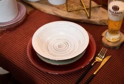 Tavola - Diepe Borden - Kleurrijk - Ø21cm - (6 Stuks) -Keukenbenodigdheden Winkel 1200x815 4