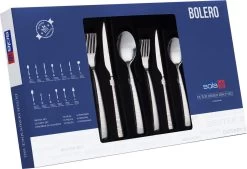 Sola Bestekset Bolero - Economy - 8 Persoons - 70 Delig - Zilver Chroomstaal 18/0 - RVS -Keukenbenodigdheden Winkel 1200x821 3