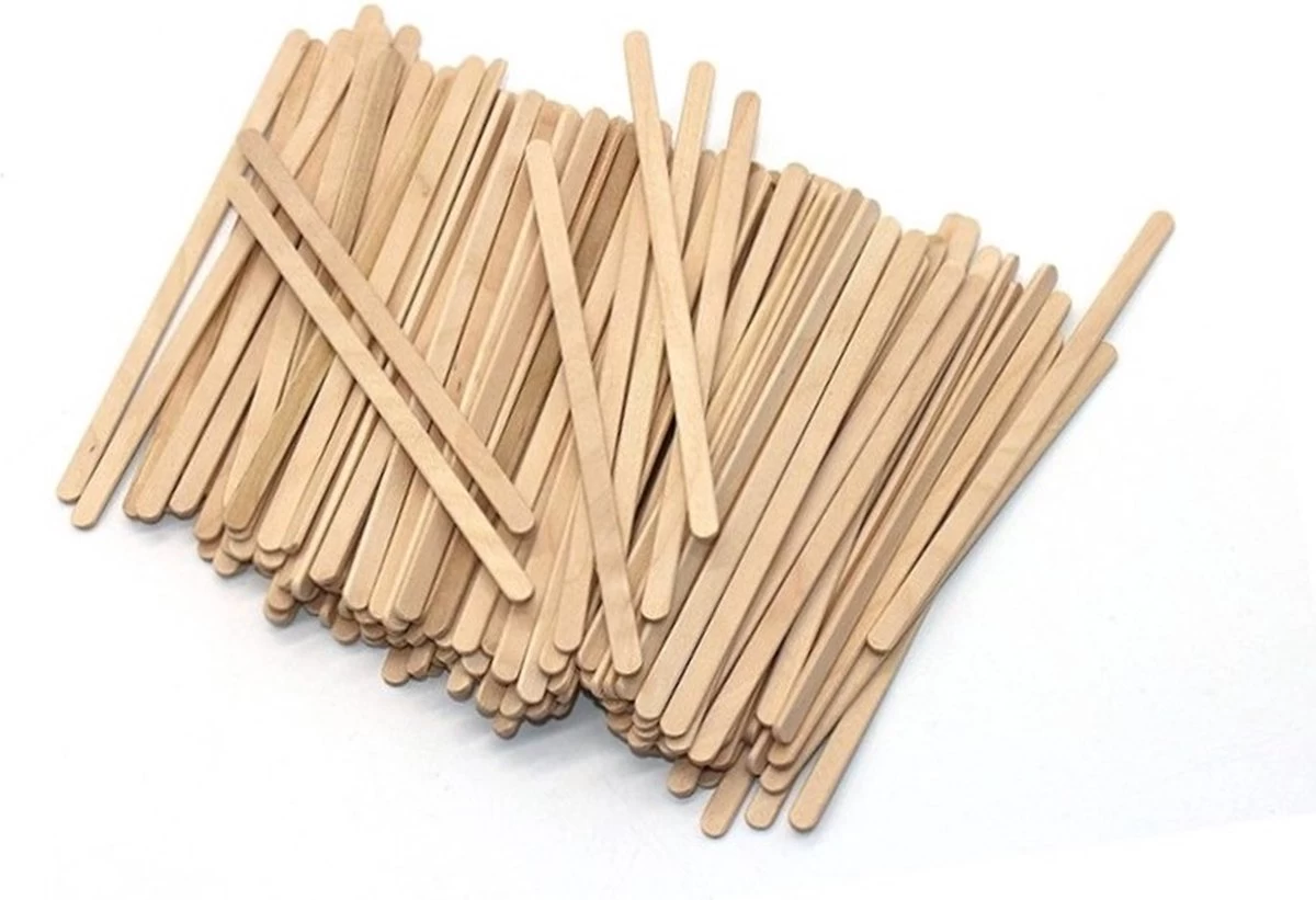 Horeca Verpakkingen Houten Roerstaafjes Met Een Lengte Van 14 Cm | Roerstaafjes | Koffielepels Hout - 5000 Stuks - Greenbasic® 6 Horeca Verpakkingen Houten Roerstaafjes Met Een Lengte Van 14 Cm | Roerstaafjes | Koffielepels Hout - 5000 Stuks - Greenbasic® - Afbeelding 4