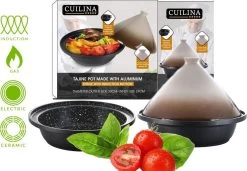 CUILINA Tajine Ø 30 Cm Geschikt Voor Alle Kookplaten, Inclusief Inductie. -Keukenbenodigdheden Winkel 1200x831