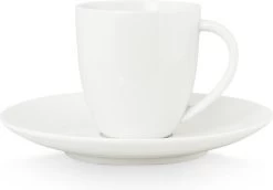 Vtwonen 4 Koffiekopjes Met Schoteltjes - Wit - Porselein - 100ml 15 Vtwonen 4 Koffiekopjes Met Schoteltjes - Wit - Porselein - 100ml -Keukenbenodigdheden Winkel 1200x837 5