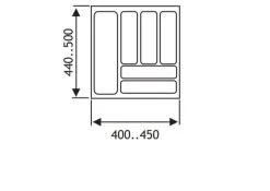 Culinorm Bestekbak - Besteklade - 45 Cm Breed X 50 Cm Diep - Grijs 7 Culinorm Bestekbak - Besteklade - 45 Cm Breed X 50 Cm Diep - Grijs -Keukenbenodigdheden Winkel 1200x850 3