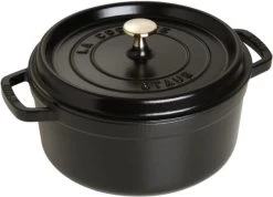 Staub Ronde Braadpan - Ø28 Cm - Zwart -Keukenbenodigdheden Winkel 1200x867 2