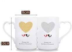 Faseras Liefdesmok/Couple Mok - Liefdesgeschenk - Huwelijksgeschenk - Hartje/Vogeltje - Porselein - 360ml - Wit 9 Faseras Liefdesmok/Couple Mok - Liefdesgeschenk - Huwelijksgeschenk - Hartje/Vogeltje - Porselein - 360ml - Wit -Keukenbenodigdheden Winkel 1200x875 2