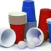 Merkloos Beerpong - 50 Stuk(s) Blue Cups & Red Cups Inc. 3 Ballen - Beerpong Drankspel - Plastic Bekers -Keukenbenodigdheden Winkel 1200x907 3