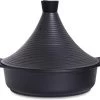 Aluminium Tajine Agadir- Matt Black Geschikt Ook Voor Inductie -Keukenbenodigdheden Winkel 1200x912