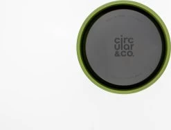 Circular&Co. Herbruikbare To Go Koffiebeker (rCUP) Crème/groen 12oz/340ml -Keukenbenodigdheden Winkel 1200x915 2