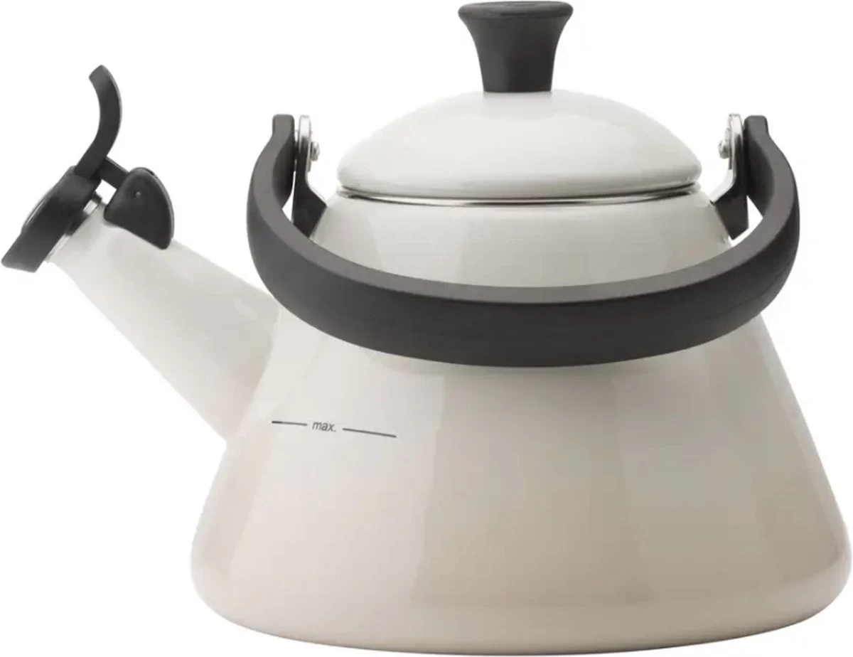 Le Creuset Fluitketel Kone - Meringue 4 Le Creuset Fluitketel Kone - Meringue - Afbeelding 2