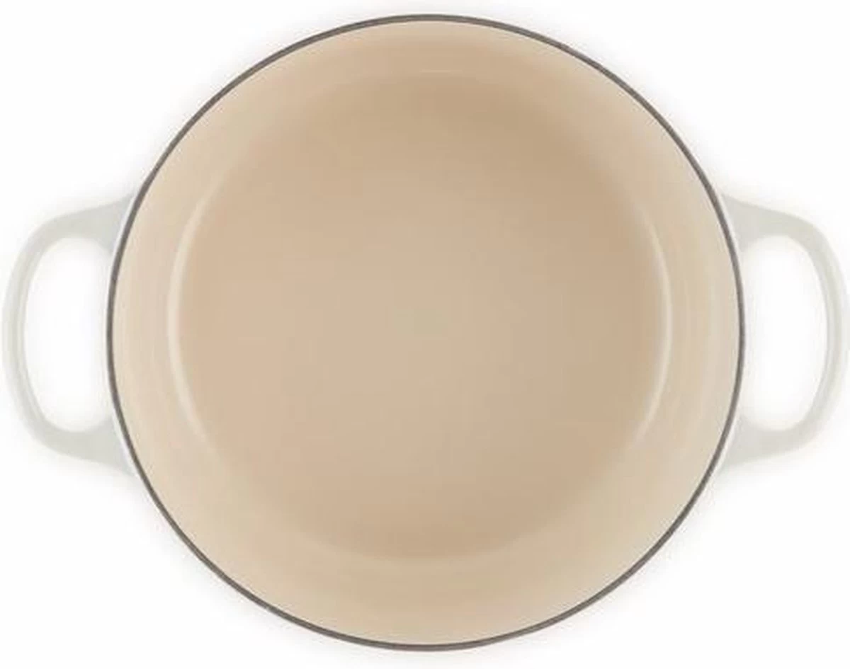 Le Creuset Braadpan Signature Meringue - ø 24 Cm / 4.2 Liter 6 Le Creuset Braadpan Signature Meringue - ø 24 Cm / 4.2 Liter - Afbeelding 4