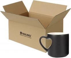 Malinsi Hart Mok - Hitte Kleur Veranderende Glazen - Zwart 330ml - Liefde Mokken - Koffie En Thee Beker - Theeglazen - Koffiebeker - Koffiemok - Hartjes Koffiekopjes - Cadeau Voor Man & Vrouw -Keukenbenodigdheden Winkel 1200x977 5