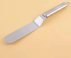 LOUZIR Luxe RVS Gebaksspatel - Cake Spatel - Taart Spatel - Taart Decoratie