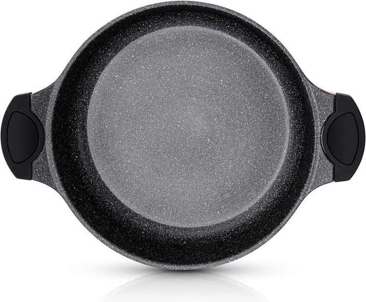 Tajine Agadir Inductie Arabisch Design Non-stick Shining Black 4 Tajine Agadir Inductie Arabisch Design Non-stick Shining Black - Afbeelding 2