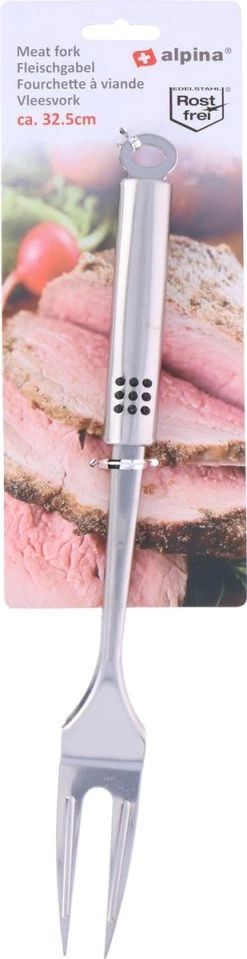 Vleesvork 32,5 Cm Van RVS - Keukengerei - Kookgerei - Tweetandige Vork 10 Vleesvork 32,5 Cm Van RVS - Keukengerei - Kookgerei - Tweetandige Vork -Keukenbenodigdheden Winkel 309x1200 1