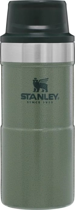 Stanley Trigger-Action Travel Mug 0.35L - Thermosfles - Hammertone Green -Keukenbenodigdheden Winkel 432x1200