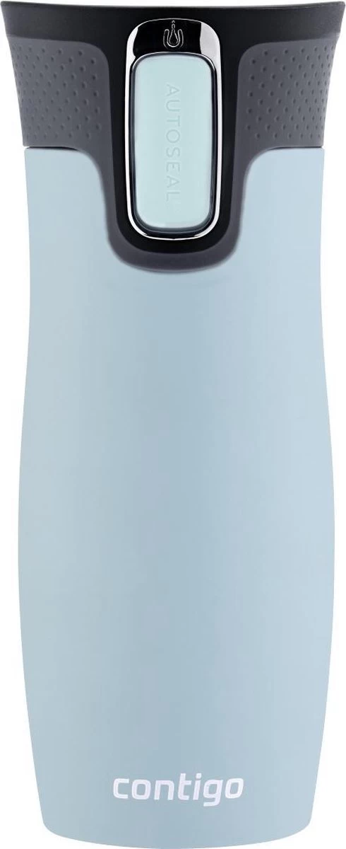 Contigo Thermosfles - Lichtblauw - Zwart 7 Contigo Thermosfles - Lichtblauw - Zwart - Afbeelding 5