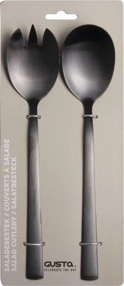 CasaLupo Saladebestek Zwart - 2 Stuks -Keukenbenodigdheden Winkel 521x1200 1