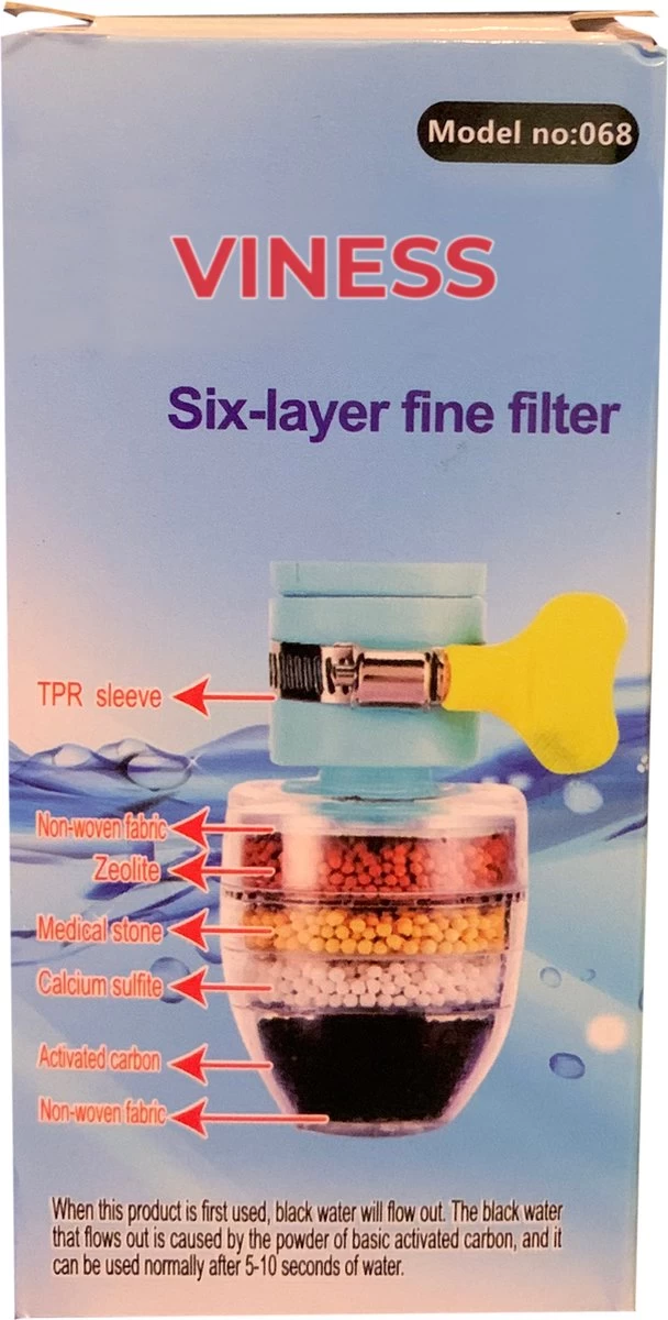 VINESS Waterfilter - Kraanfilter - Drinkwaterfilter - Waterzuivering - Waterbesparend - Duurzaam - Roze 9 VINESS Waterfilter - Kraanfilter - Drinkwaterfilter - Waterzuivering - Waterbesparend - Duurzaam - Roze - Afbeelding 7