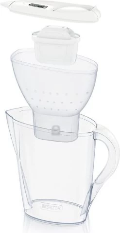 BRITA - Waterfilterkan Marella Cool - Wit - 2,4L + 12 MAXTRA+ Waterfilterpatronen -Keukenbenodigdheden Winkel 619x1200
