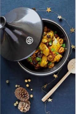 Emile Henry Tajine - Ø32 Cm - Fusain -Keukenbenodigdheden Winkel 804x1200