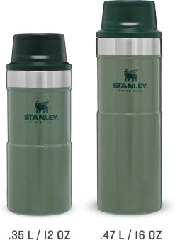 Stanley Trigger-Action Travel Mug 0.35L - Thermosfles - Hammertone Green -Keukenbenodigdheden Winkel 875x1200